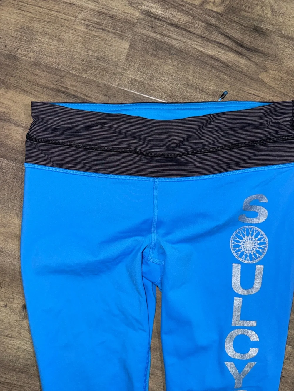 Lululemon x SoulCycle Cobalt Wunder Under Crop 6